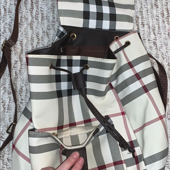 Plaid Backpack - Picture 3 of 4